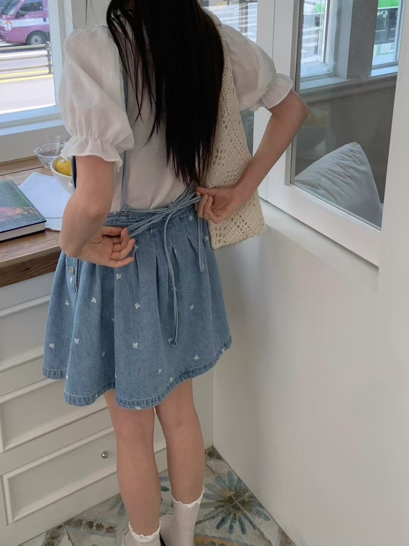 ANOU韓國直郵㊣女裝新款熱賣時尚休閑推薦人氣連衣裙工裝褲ANOU連衣裙