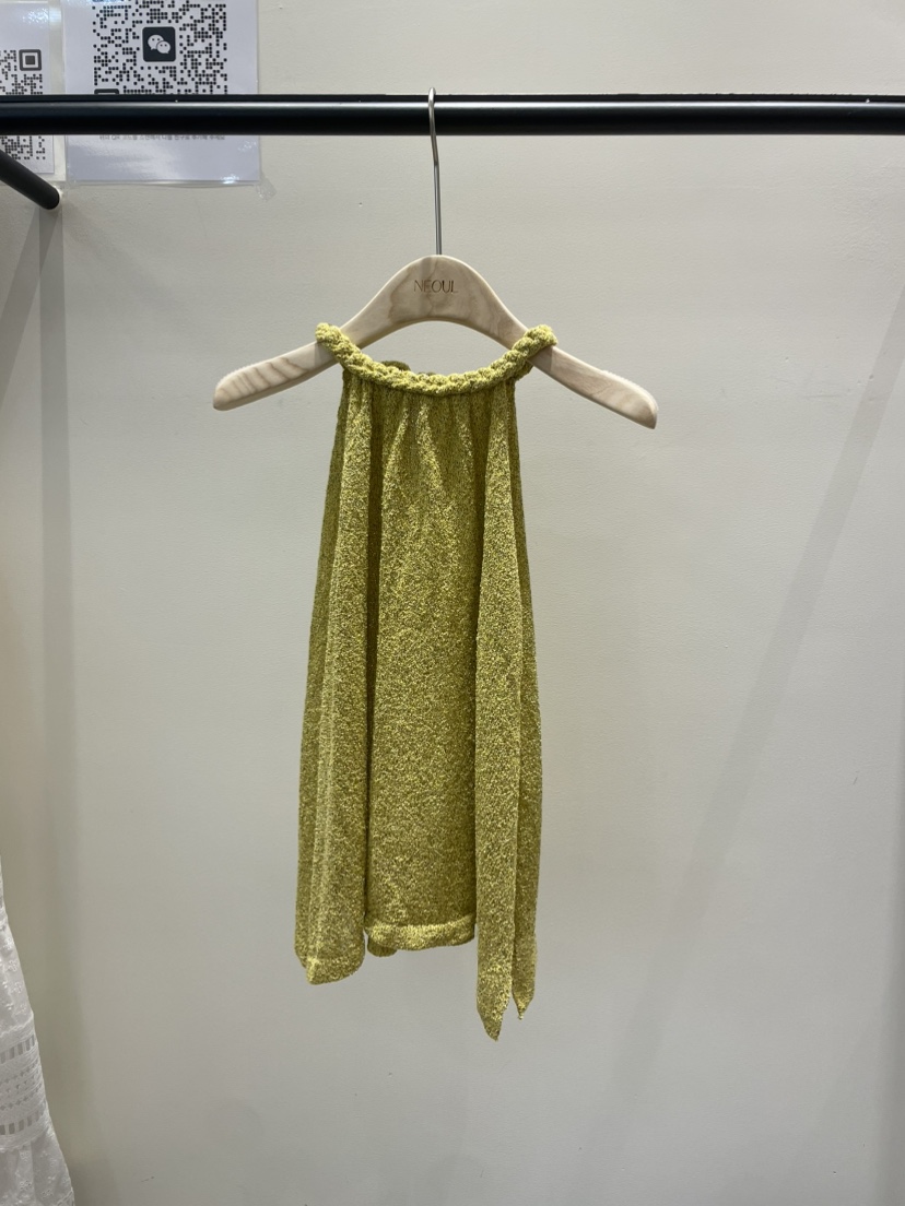 NEOUL韓國直郵㊣東大門實拍女裝新品人氣推薦熱賣25春夏針織衫NEOUL/ahin雙領標簽針織衫圖色3