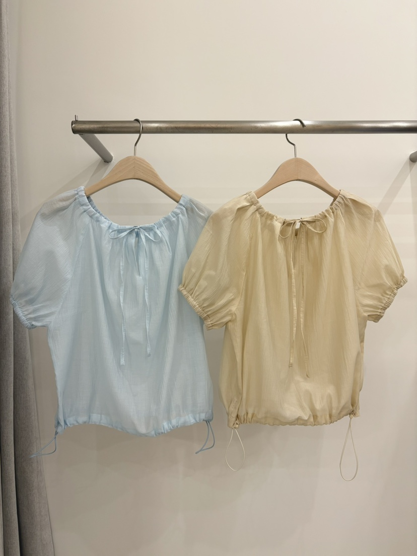 LAI直郵韓國代購㊣女裝新品25春夏休閑推薦熱賣時尚襯衫蕾絲衫Lai襯衫/蕾絲衫
