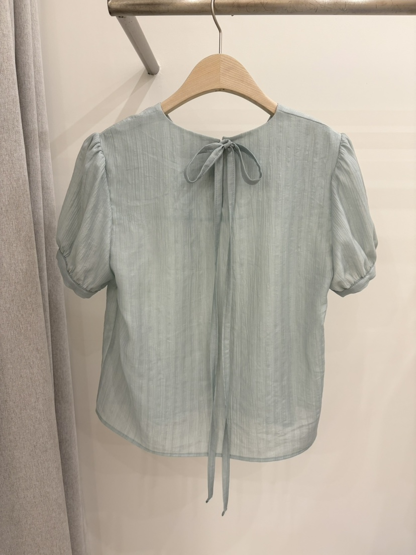 LAI直郵韓國代購㊣女裝新品推薦25春夏人氣時尚熱賣襯衫蕾絲衫Lai襯衫/蕾絲衫