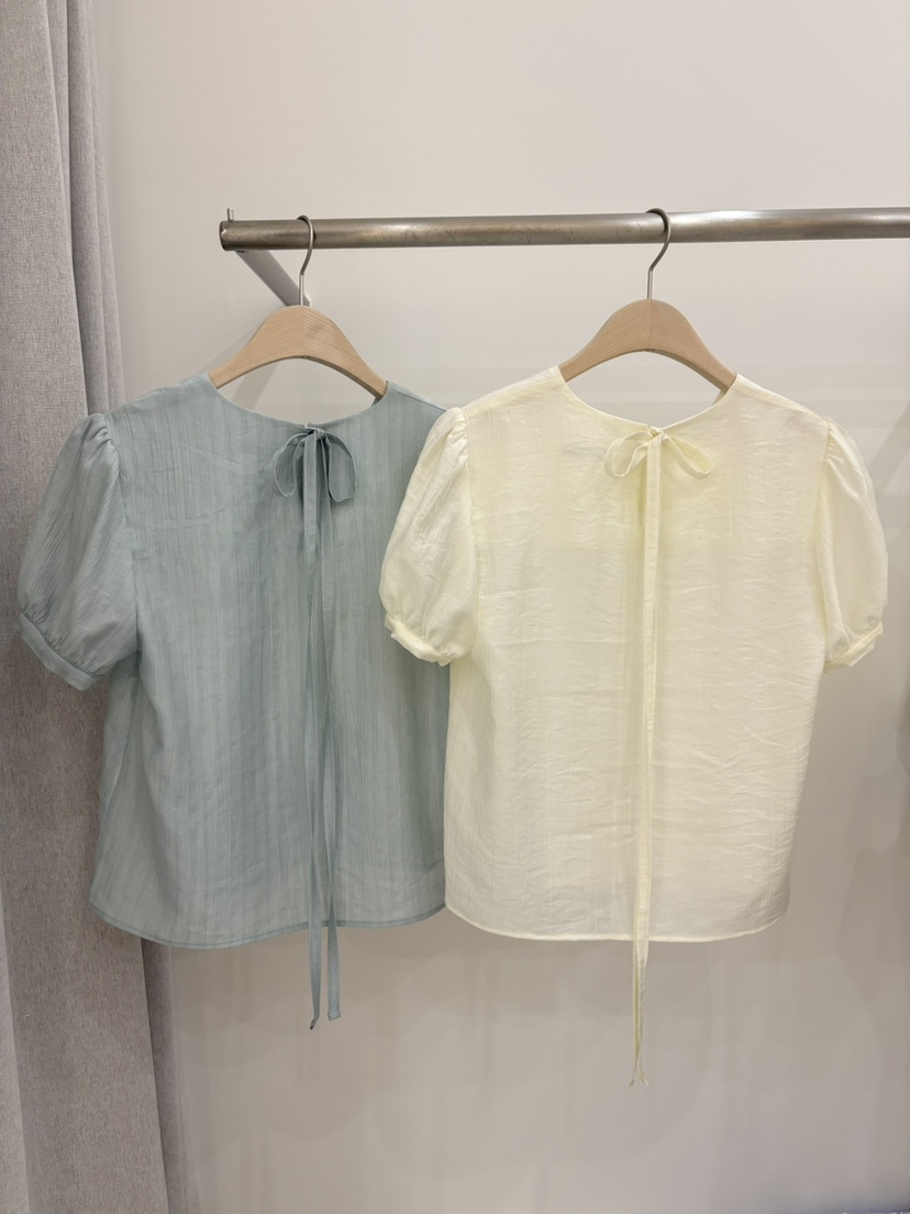 LAI直郵韓國代購㊣女裝新品推薦25春夏人氣時尚熱賣襯衫蕾絲衫Lai襯衫/蕾絲衫