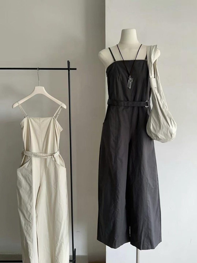 DARLUZ_MI韓國㊣直郵東大門代購女裝新品25春夏背帶褲含腰帶DARLUZ_MI背帶褲
