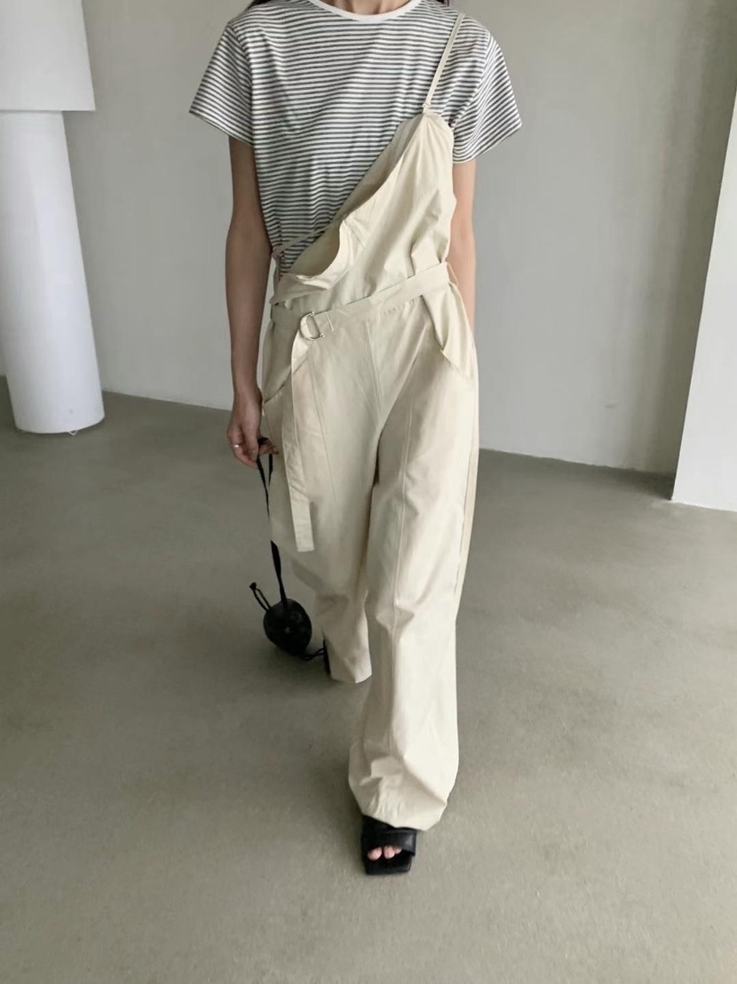 DARLUZ_MI韓國㊣直郵東大門代購女裝新品25春夏背帶褲含腰帶DARLUZ_MI背帶褲