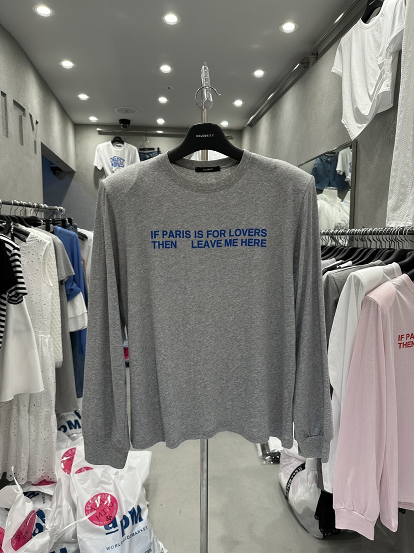 CELEBRITY-A直郵韓國代購㊣女裝新款休閑時尚25春夏長袖T恤CELEBRITY-A長袖T恤圖色3