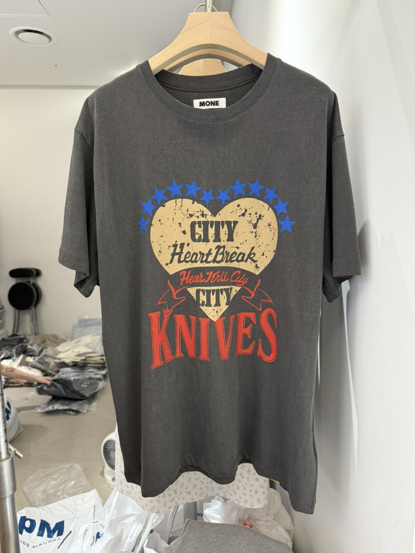 MONE-A韓國直郵㊣東大門實拍女裝新品熱賣25春夏時尚推薦T恤MONE-AT恤圖色3