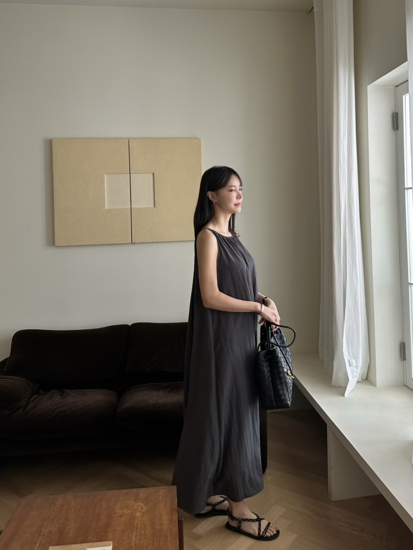 LE VASE直郵韓國代購㊣女裝新款推薦休閑人氣時尚25春夏連衣裙LE VASE連衣裙