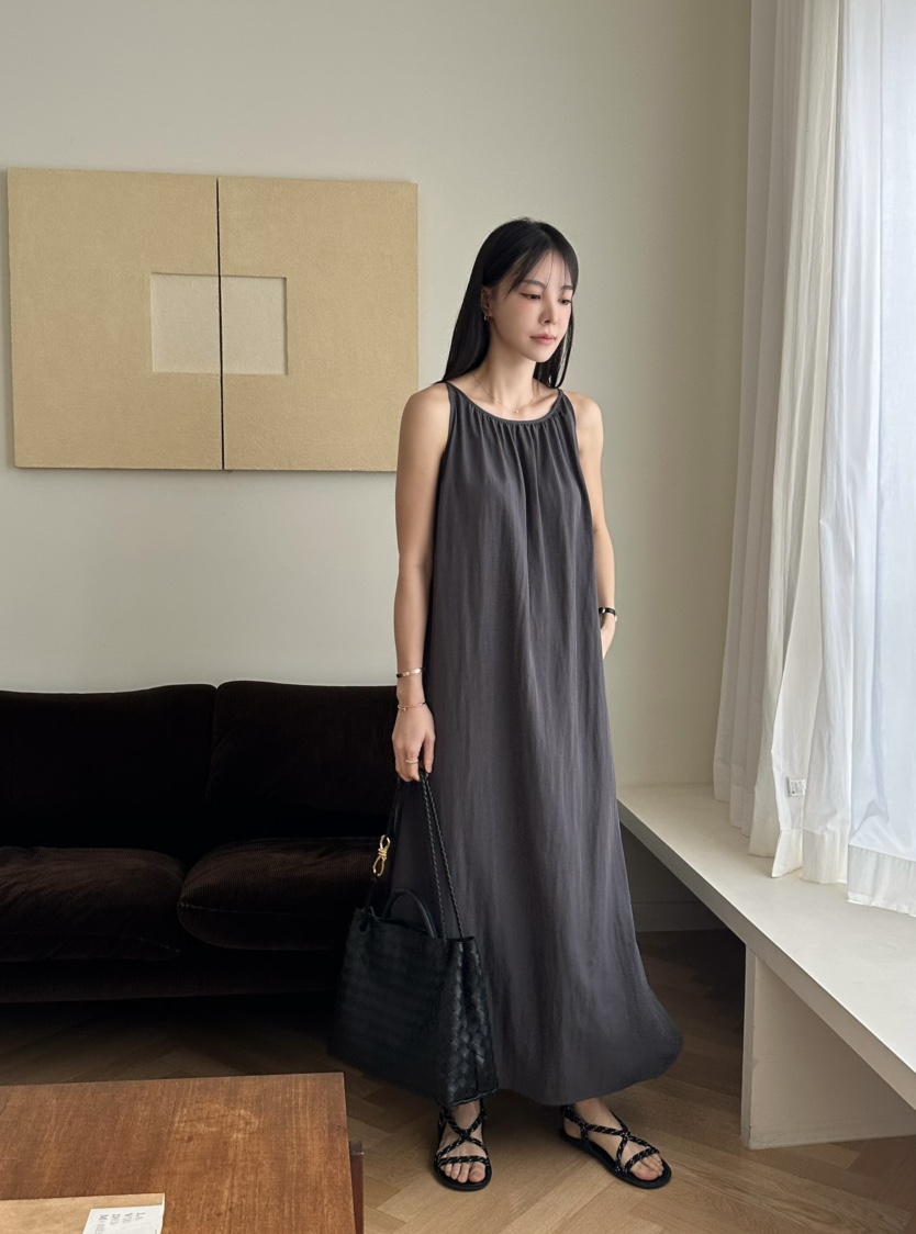 LE VASE直郵韓國代購㊣女裝新款推薦休閑人氣時尚25春夏連衣裙LE VASE連衣裙