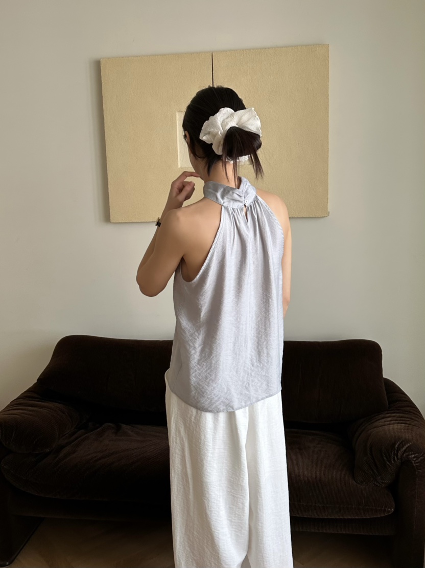 LE VASE韓國直郵㊣女裝新款25春夏人氣休閑時尚推薦吊帶背心LE VASE吊帶/背心