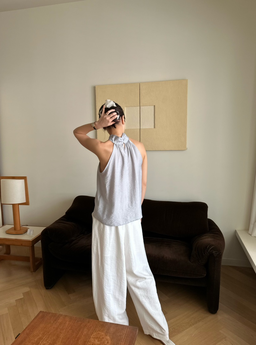 LE VASE韓國直郵㊣女裝新款25春夏人氣休閑時尚推薦吊帶背心LE VASE吊帶/背心