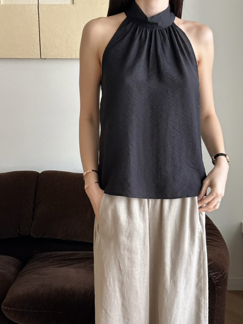 LE VASE韓國直郵㊣女裝新款25春夏人氣休閑時尚推薦吊帶背心LE VASE吊帶/背心
