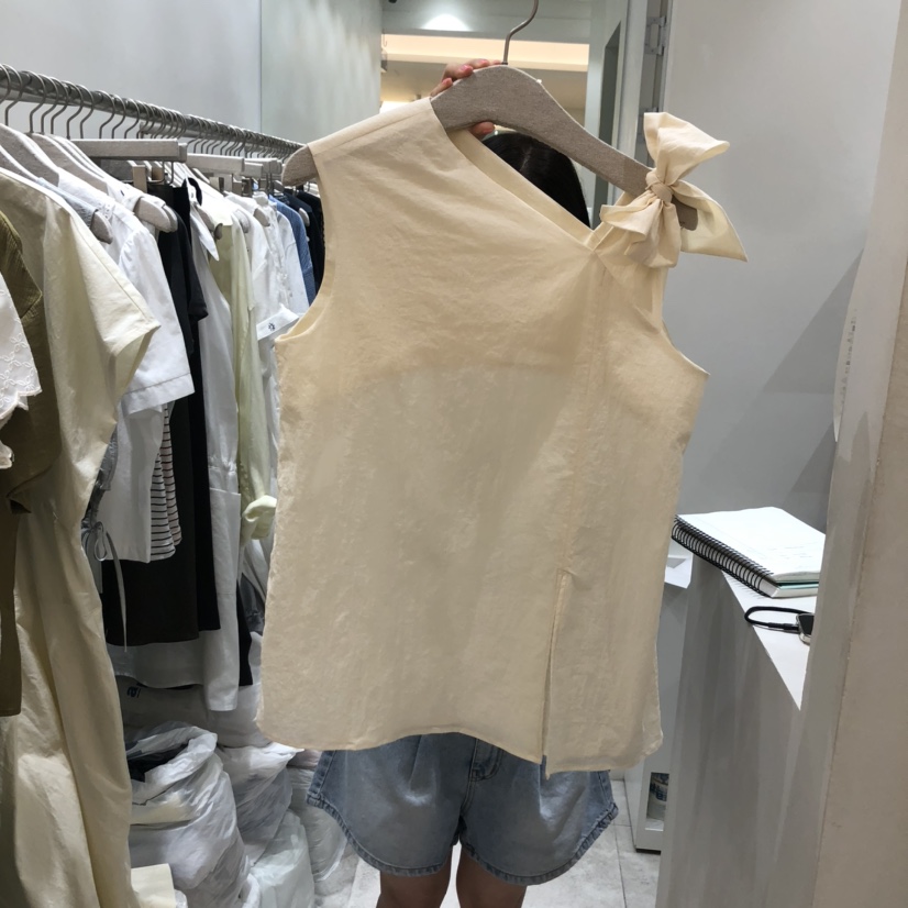 ASOME韓國直郵㊣東大門實拍女裝新品時尚25春夏熱賣襯衫蕾絲衫A.SOME襯衫/蕾絲衫圖色2