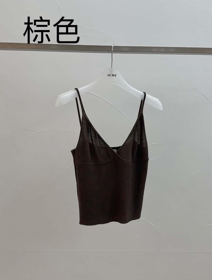ACME韓國㊣直郵東大門代購女裝新品休閑熱賣人氣推薦吊帶背心ACME吊帶/背心圖色2
