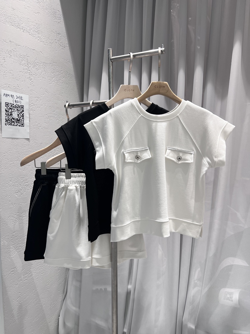 CLOTH韓國直郵㊣東大門實拍女裝新品25春夏人氣推薦套裝兩件套CLOTH套裝
