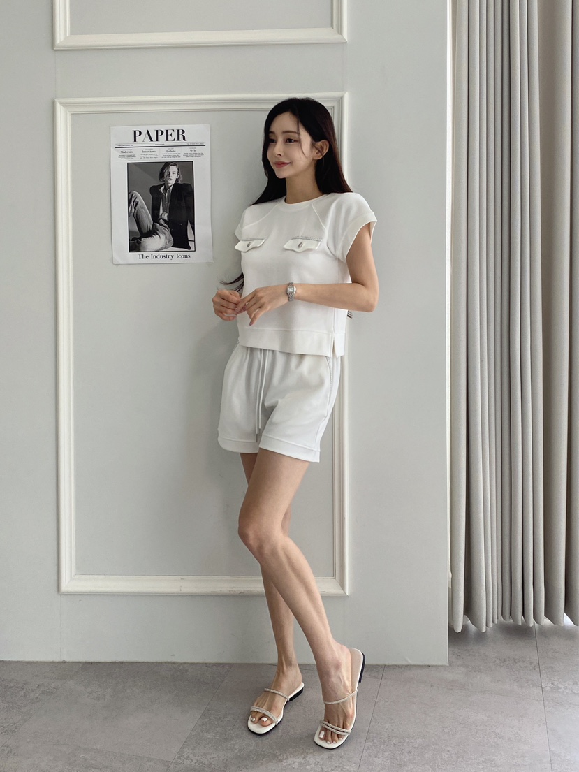 CLOTH韓國直郵㊣東大門實拍女裝新品25春夏人氣推薦套裝兩件套CLOTH套裝