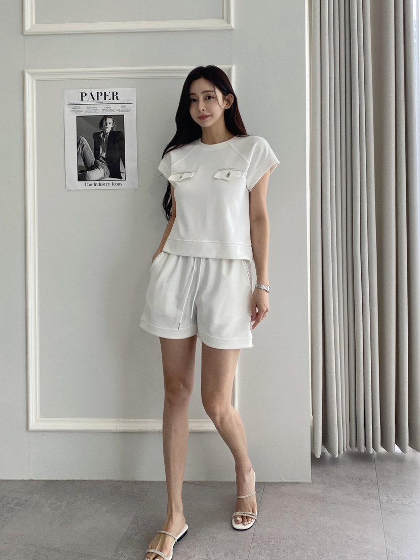 CLOTH韓國直郵㊣東大門實拍女裝新品25春夏人氣推薦套裝兩件套CLOTH套裝