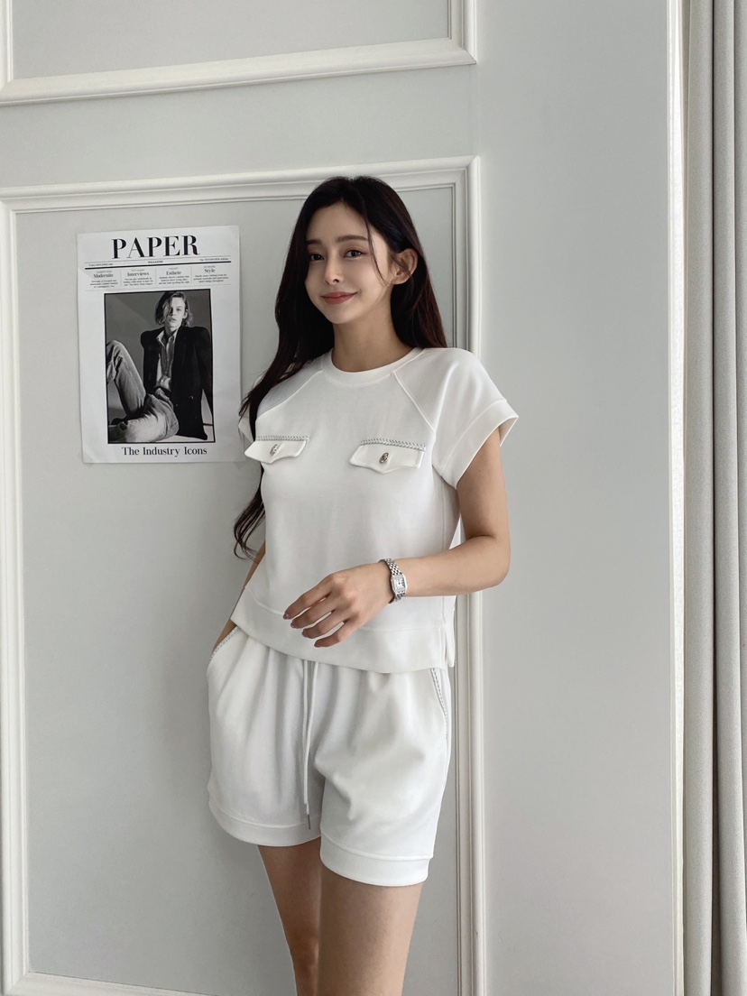 CLOTH韓國直郵㊣東大門實拍女裝新品25春夏人氣推薦套裝兩件套CLOTH套裝