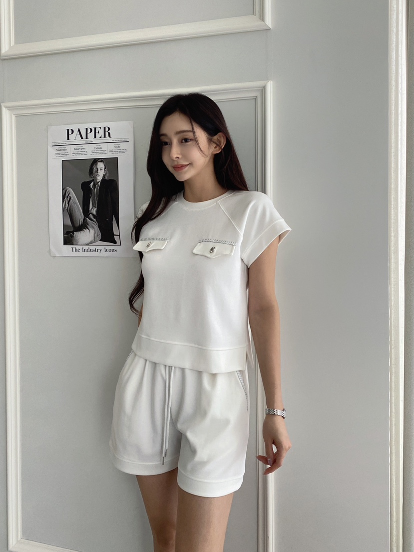CLOTH韓國直郵㊣東大門實拍女裝新品25春夏人氣推薦套裝兩件套CLOTH套裝