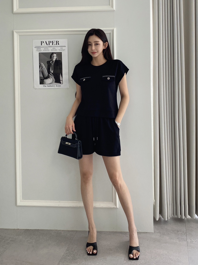 CLOTH韓國直郵㊣東大門實拍女裝新品25春夏人氣推薦套裝兩件套CLOTH套裝