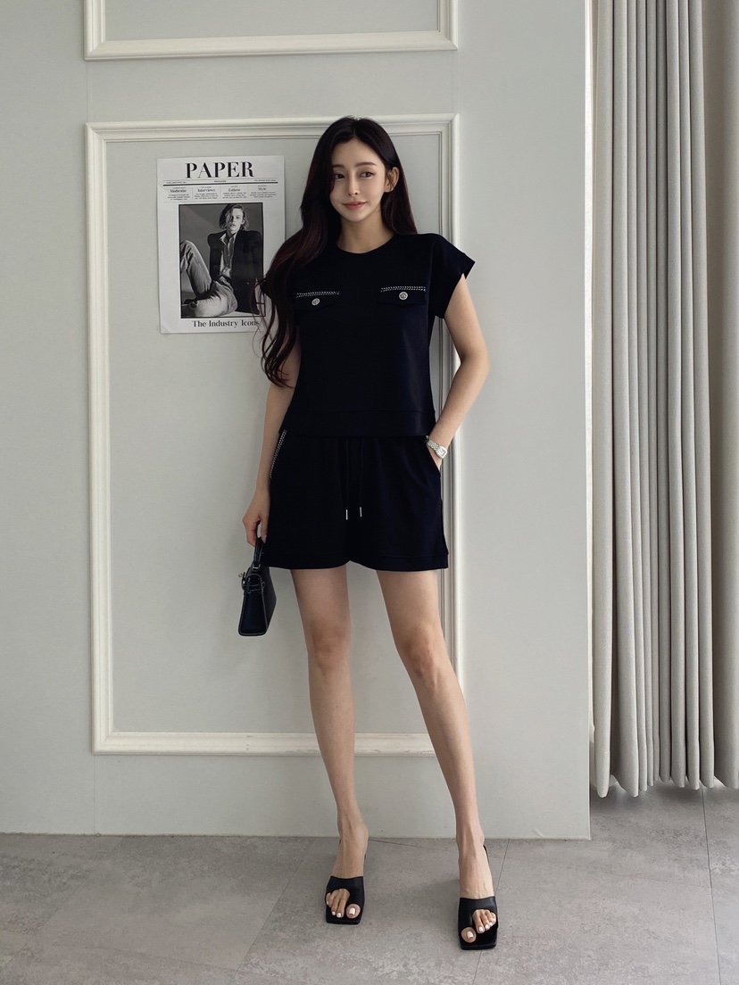 CLOTH韓國直郵㊣東大門實拍女裝新品25春夏人氣推薦套裝兩件套CLOTH套裝