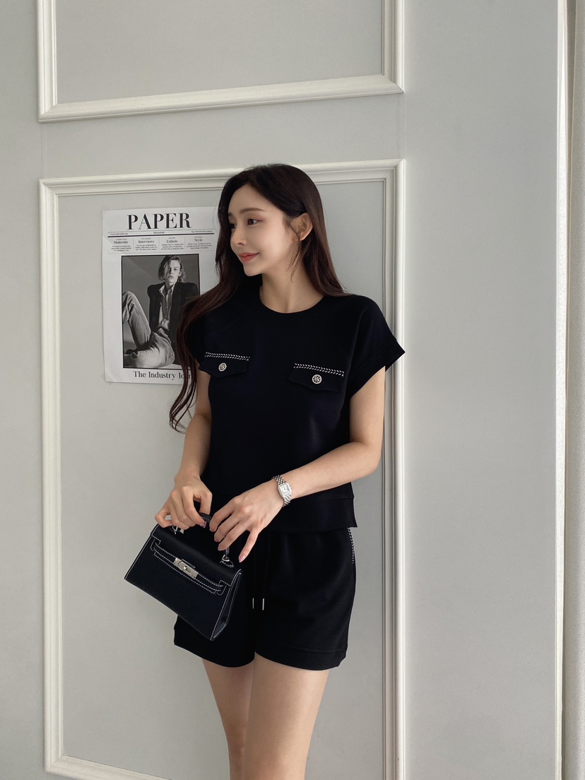 CLOTH韓國直郵㊣東大門實拍女裝新品25春夏人氣推薦套裝兩件套CLOTH套裝
