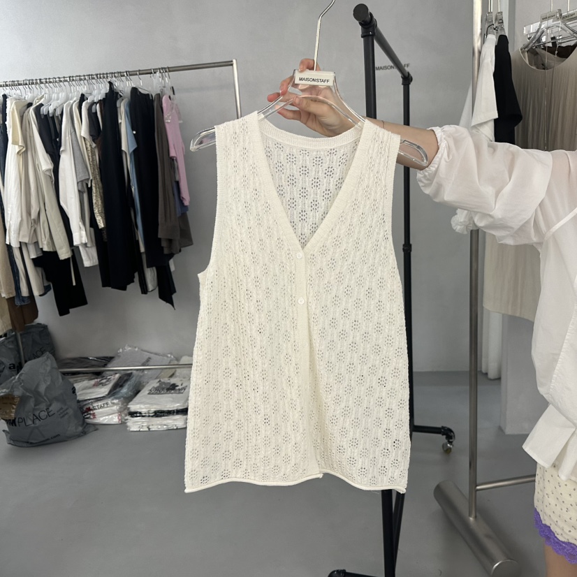DOUBLE STANDARD/LE SMOKING/MAISONSTAFF韓國直郵㊣女裝新品25春夏吊帶背心MAISONSTAFF吊帶/背心