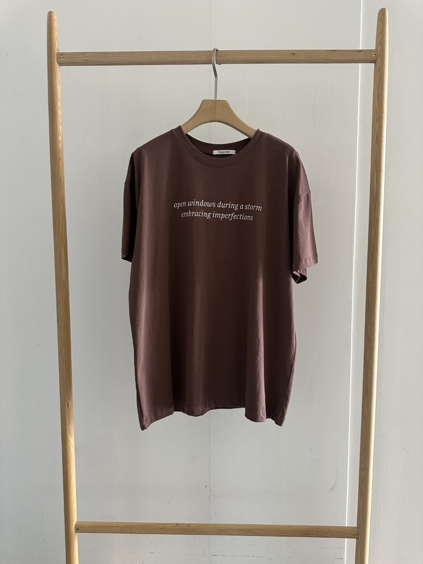 B_GARDER韓國直郵㊣東大門實拍女裝新款25春夏熱賣時尚休閑T恤B.GARDERT恤圖色3