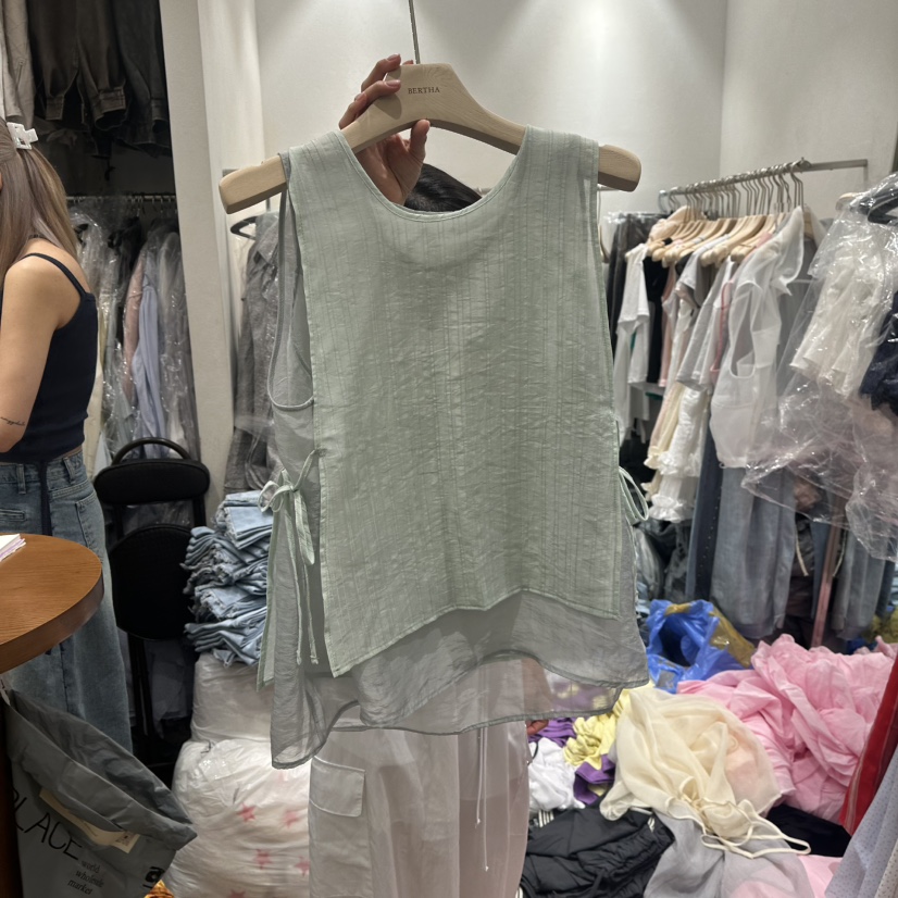 BERTHA直郵韓國代購㊣女裝新款熱賣時尚人氣25春夏吊帶背心BERTHA吊帶/背心圖色3