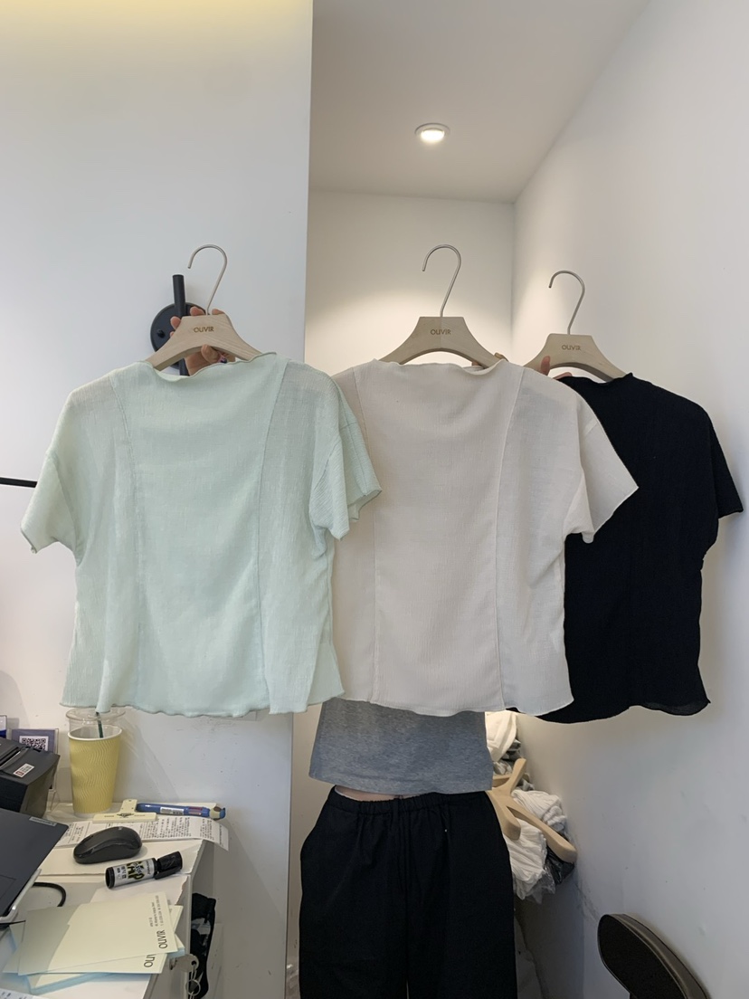 OUVIR韓國直郵㊣東大門實拍女裝新款推薦時尚人氣襯衫蕾絲衫O.V.R/OUVIR襯衫/蕾絲衫