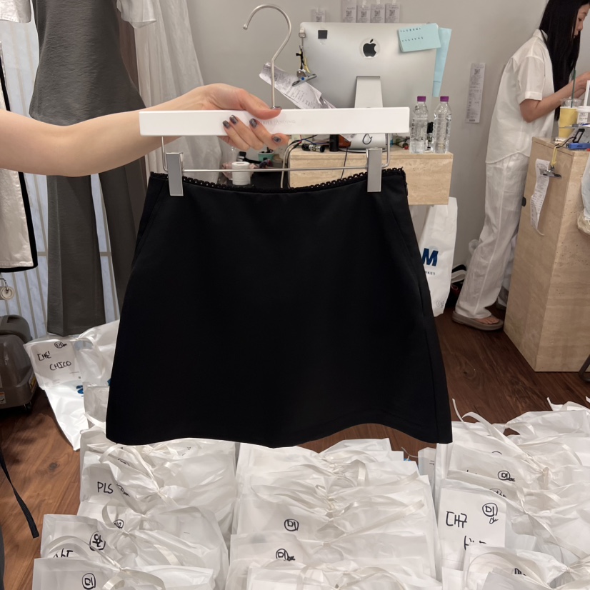 UNDERSTANDING韓國㊣直郵東大門代購女裝新品休閑人氣熱賣短裙UNDERSTANDING短裙圖色2