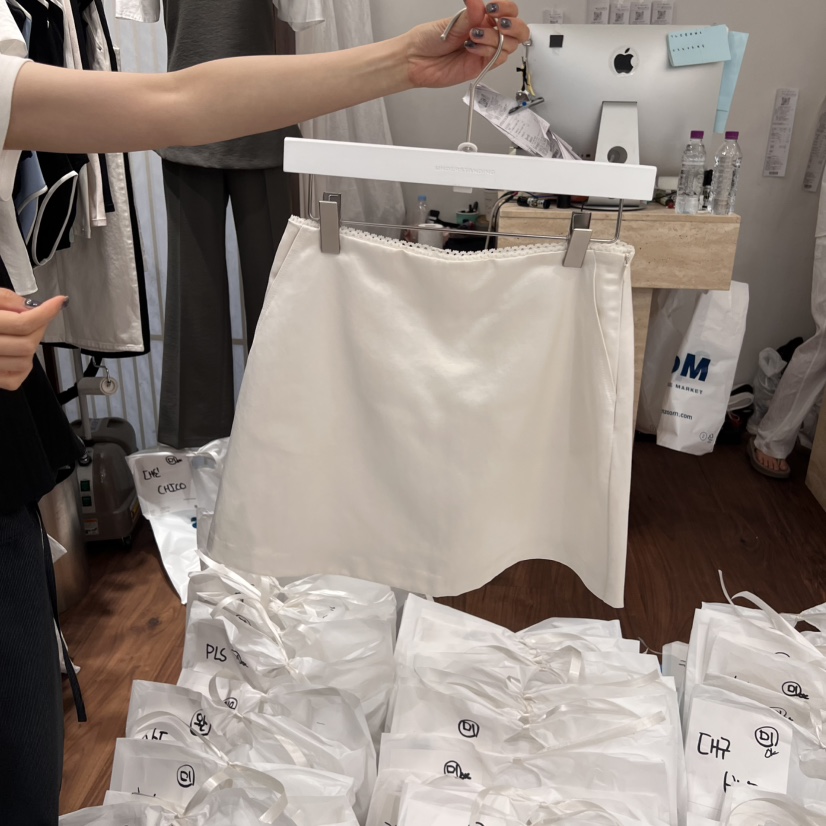 UNDERSTANDING韓國㊣直郵東大門代購女裝新品休閑人氣熱賣短裙UNDERSTANDING短裙圖色3