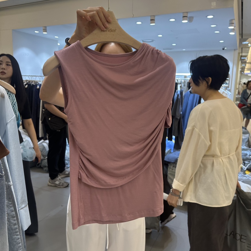 RENDER韓國㊣直郵東大門代購女裝新款休閑人氣推薦熱賣25春夏T恤RENDERT恤圖色3
