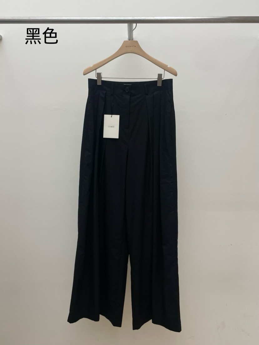 COMETE韓國直郵㊣東大門實拍女裝新款時尚25春夏人氣休閑褲COMETE休閑褲圖色2