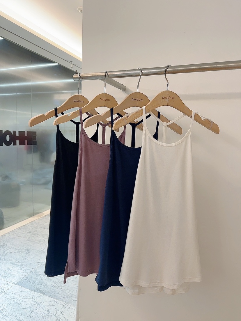 DE VENTI韓國直郵㊣東大門實拍女裝新品時尚25春夏吊帶背心DE VENTI吊帶/背心