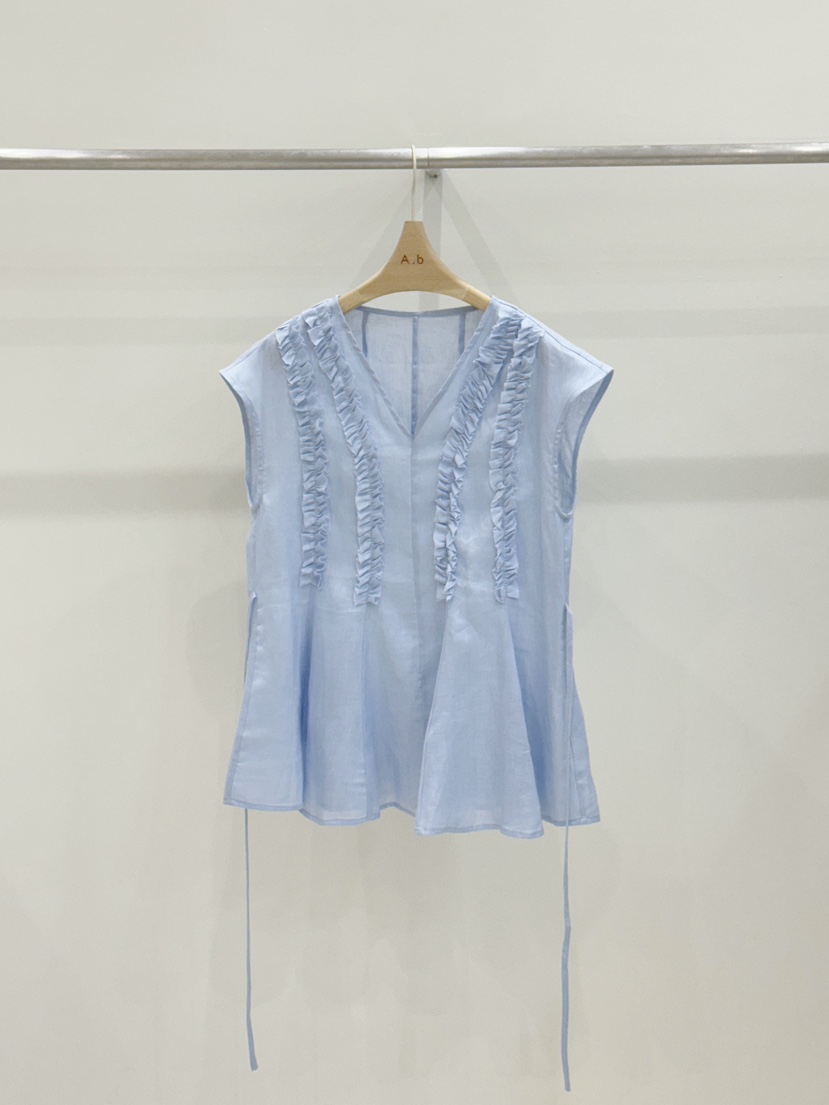 AUTUMN BEIGE PLUS韓國直郵㊣東大門實拍女裝新款推薦襯衫蕾絲衫A.b/AUTUMN BEIGE襯衫/蕾絲衫