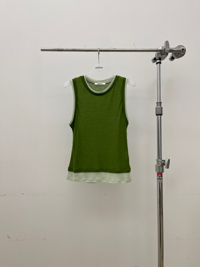 ATMOSPHERE韓國直郵㊣東大門實拍女裝新款熱賣時尚吊帶背心ATMOSPHERE/BLING吊帶/背心圖色3