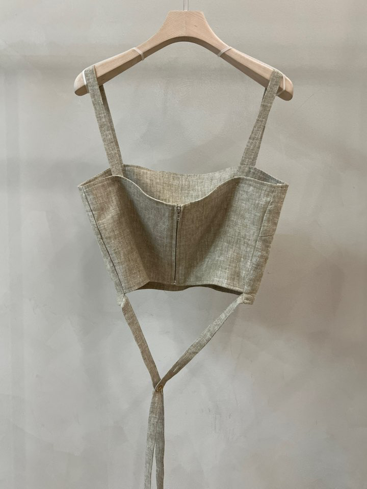 LAKE-A韓國㊣直郵東大門代購女裝新品時尚25春夏人氣吊帶背心Lake side吊帶/背心