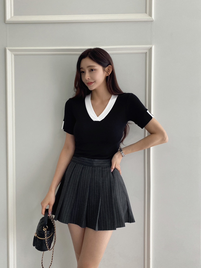 CLOTH韓國直郵㊣女裝新品熱賣時尚人氣推薦25春夏休閑裙褲CLOTH裙褲