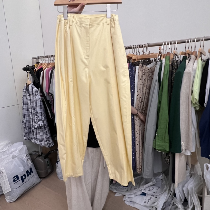 DOHWAJI韓國直郵㊣女裝新品熱賣25春夏時尚推薦人氣休閑休閑褲DOHWAJI休閑褲圖色2