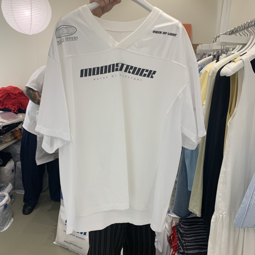 ARE韓國直郵㊣東大門實拍女裝新品人氣熱賣25春夏休閑推薦T恤ARE YOU/ARET恤