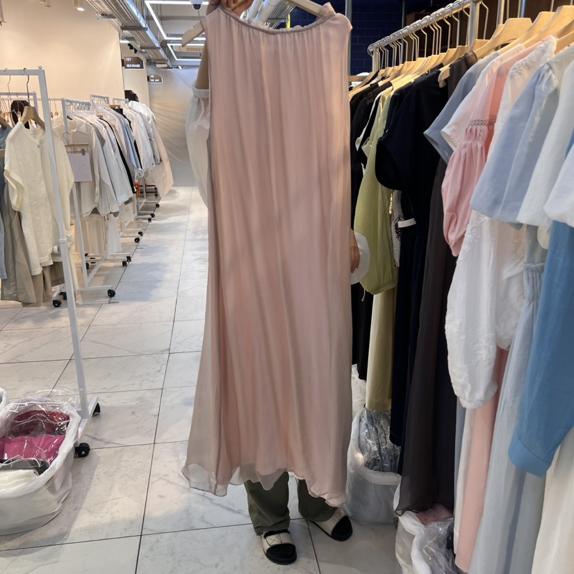 SIMPLE PARK/WMSTORY韓國㊣直郵東大門代購女裝新品人氣連衣裙絲綢SIMPLE PARK/WMSTORY連衣裙圖色3