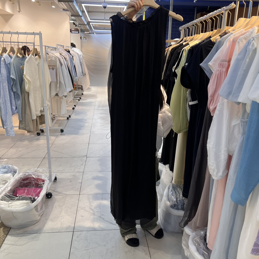 SIMPLE PARK/WMSTORY韓國㊣直郵東大門代購女裝新品人氣連衣裙絲綢SIMPLE PARK/WMSTORY連衣裙圖色5