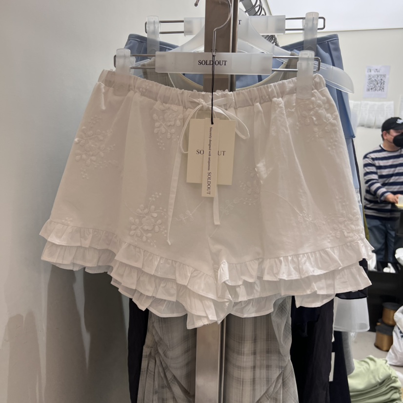 SOLD OUT韓國直郵㊣女裝新品休閑時尚25春夏熱賣人氣推薦短褲SOLD OUT短褲圖色2