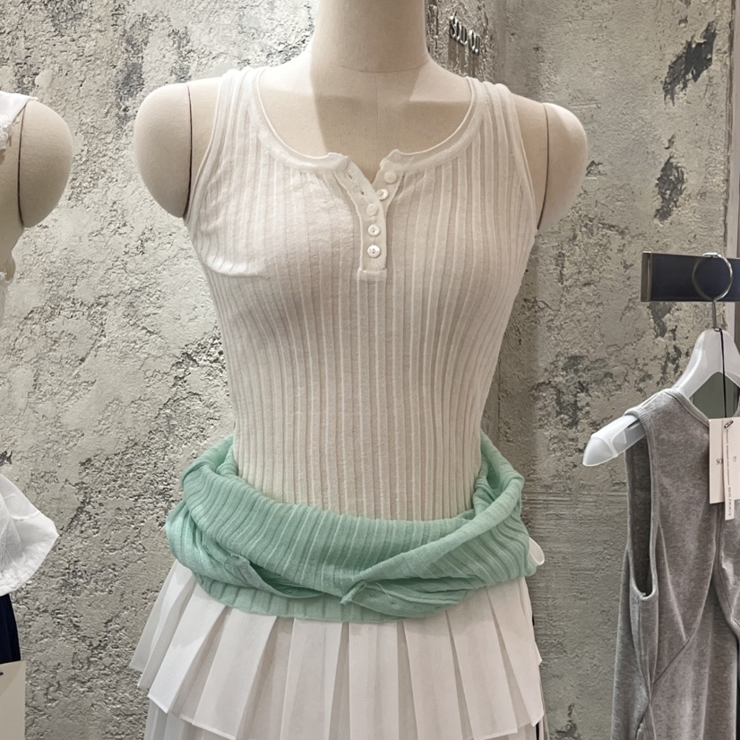 SOLD OUT韓國直郵㊣東大門實拍女裝新款時尚休閑熱賣吊帶背心SOLD OUT吊帶/背心圖色6