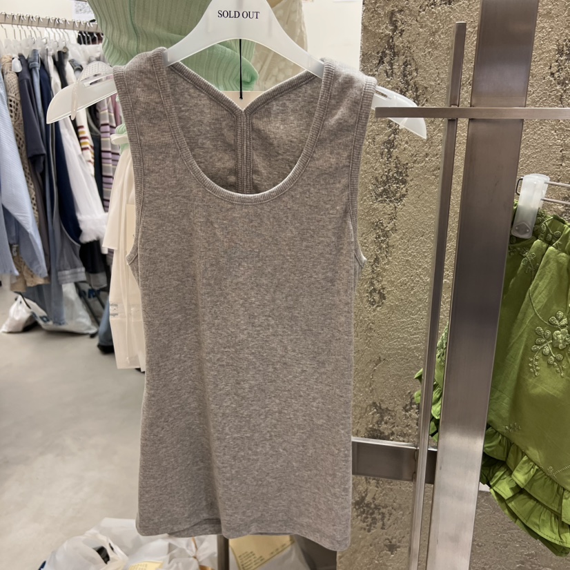 SOLD OUT韓國㊣直郵東大門代購女裝新款休閑熱賣25春夏吊帶背心SOLD OUT吊帶/背心