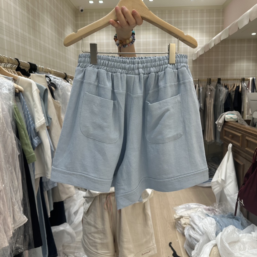 OURMOMENT直郵韓國代購㊣女裝新品時尚熱賣25春夏人氣休閑短褲OURMOMENT短褲