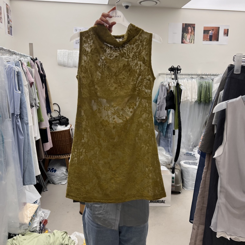 SOLD OUT韓國㊣直郵東大門代購女裝新款休閑時尚熱賣連衣裙SOLD OUT連衣裙圖色2