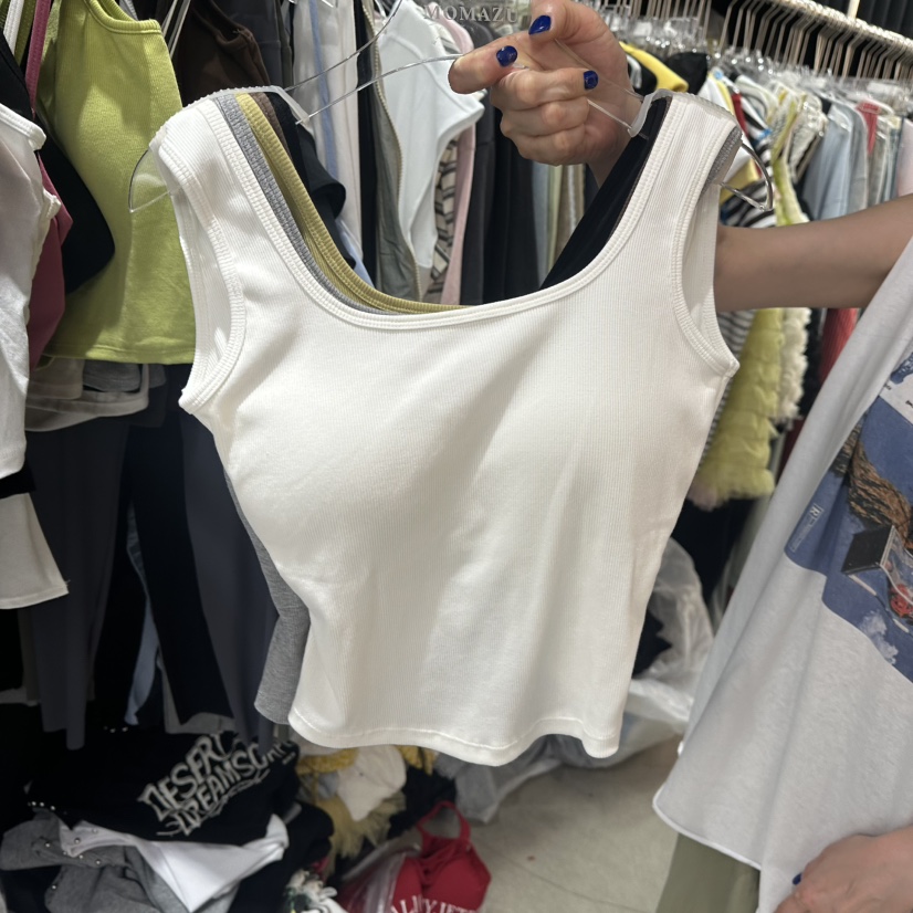 MOMAZU韓國㊣直郵東大門代購女裝新品時尚休閑熱賣吊帶背心MOMAZU吊帶/背心