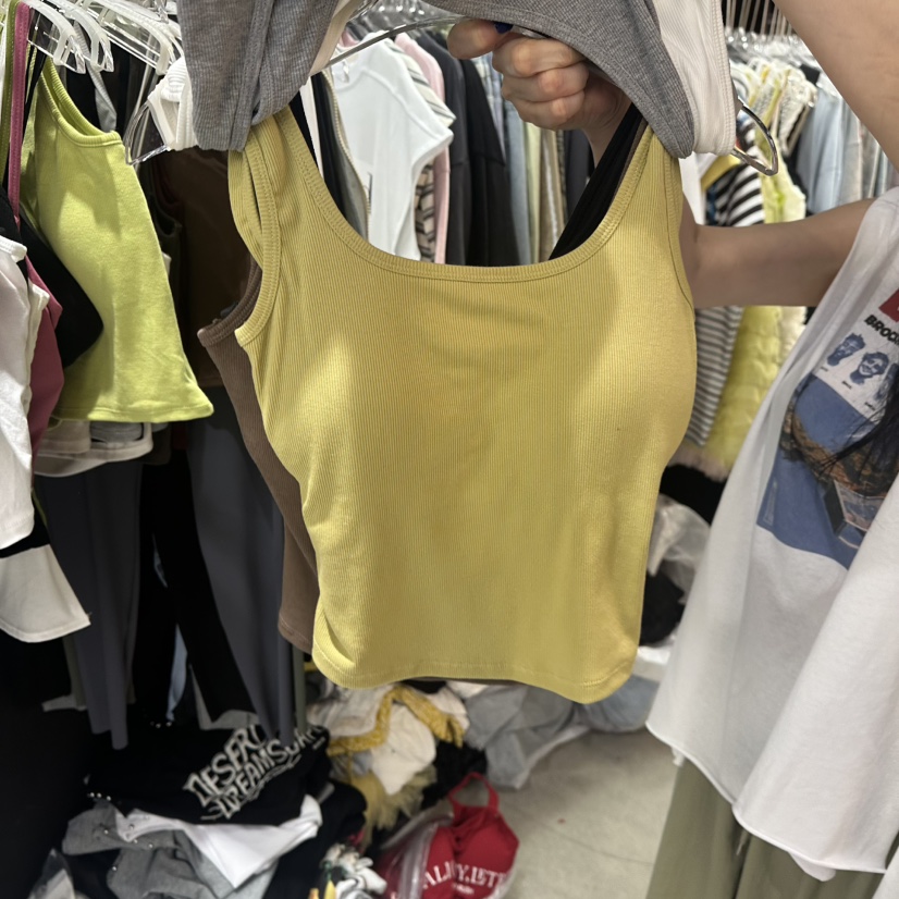 MOMAZU韓國㊣直郵東大門代購女裝新品時尚休閑熱賣吊帶背心MOMAZU吊帶/背心圖色3