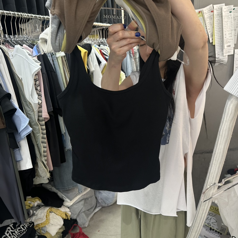 MOMAZU韓國㊣直郵東大門代購女裝新品時尚休閑熱賣吊帶背心MOMAZU吊帶/背心圖色5