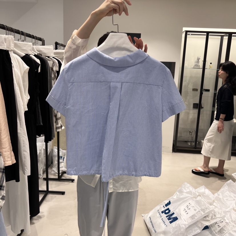 THE BRUNCH直郵韓國代購㊣女裝新款25春夏熱賣推薦襯衫蕾絲衫THE BRUNCH襯衫/蕾絲衫